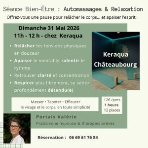 automassages et relaxation 